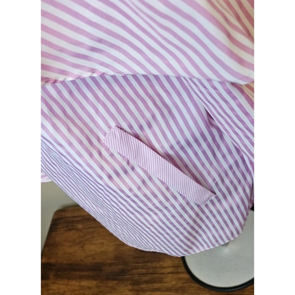 Why Dress Women's Pink & White Cold Sholder Top Size Large ( NWT) - Picture 6 of 13